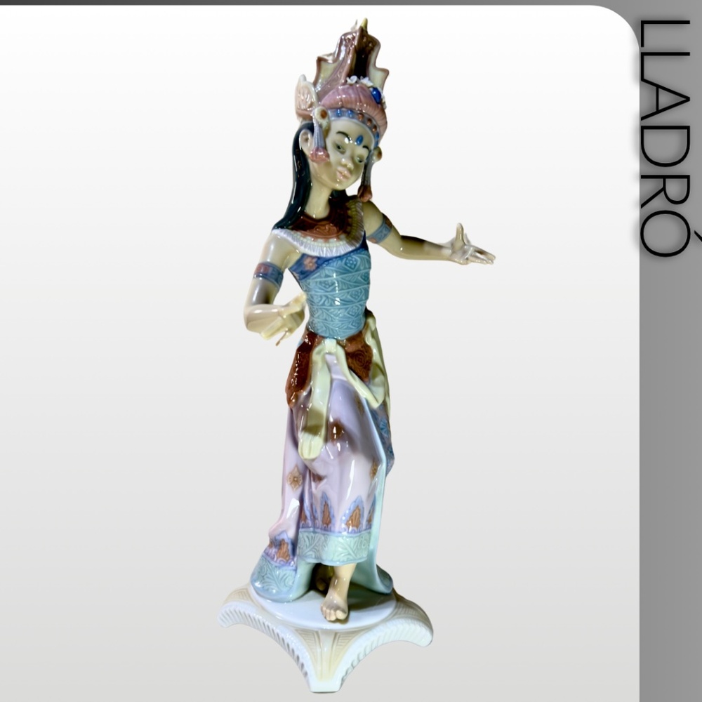 LLADRÓ Bali Dancer Porcelain Figurine - Picture 8 of 14